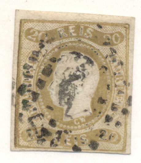 PORTUGAL #19, Used, Scott $110.00