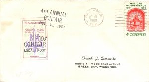 US Confair Local Post Fort Worth,TX 1960 Cover