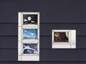 Equatorial Guinea 1976 Apollo-Soyuz/Concorde Set(4) 832/5  