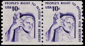 United States - Scott 1617 - Mint-Never-Hinged - Joint Line Pair - Shiny Gum