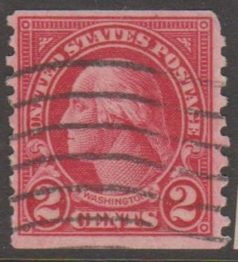 U.S. Scott #599a Washington Stamp - Used Single - IND