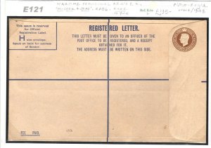 GB KGVI RP56 M.Cook & Son WW2 Provisional Registered Stationery Unused 1943 E121