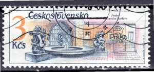Czechoslovakia; 1988: Sc. # 2707: Used CTO Single Stamp