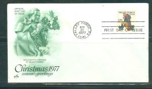 US #1729 Artcraft unaddressed FDC