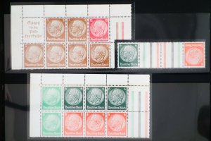 Germany Mint Tete-Beche Pairs Blocks Stamp Lot