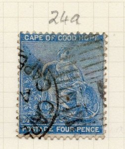 Cape of Good Hope 1864 Early Issue Fine Used 4d. 284438