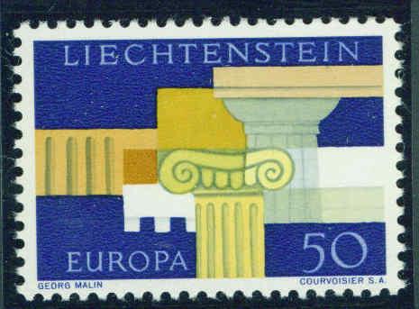 LIECHTENSTEIN Scott 379 MNH** Europa 1963 CV $1