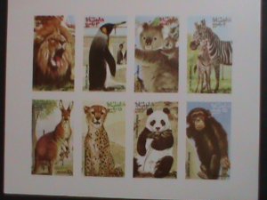 OMAN-WORLD ENDANGER ANIMALS IMPERF -MNH-SHEET VERY FINE WE SHIP TO WORLD WIDE