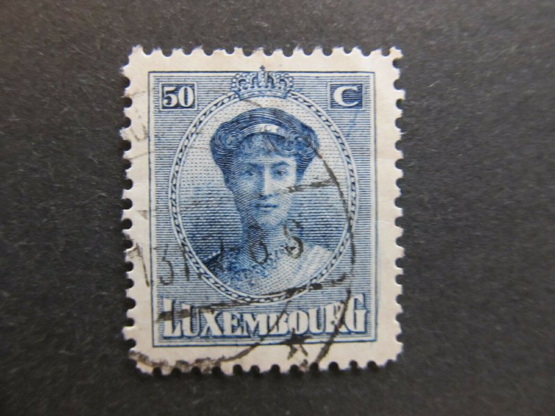 A4P26F52 Letzebuerg Luxembourg 1921-26 50c used