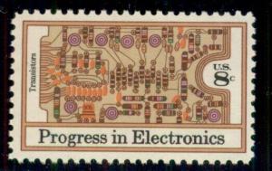 #1501 8¢ ELECTRONICS TRANSISTORS LOT OF 400 MINT STAMPS, SPICE UP YOUR MAILINGS!