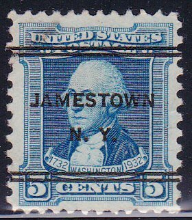Precancel - DLE - Jamestown, NY PSS 247 - Bi-Cent Issue