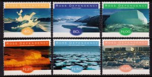 Ross Dependency 1998 Ice Formations Complete Mint MNH Set SC L49-L54