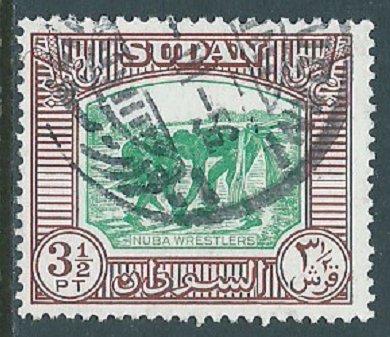 Sudan, Sc #107, 3-1/2pi Used