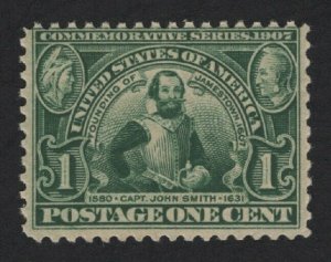 United States MINT Scott Number 328 MNH  F-VF  #3  -  BARNEYS