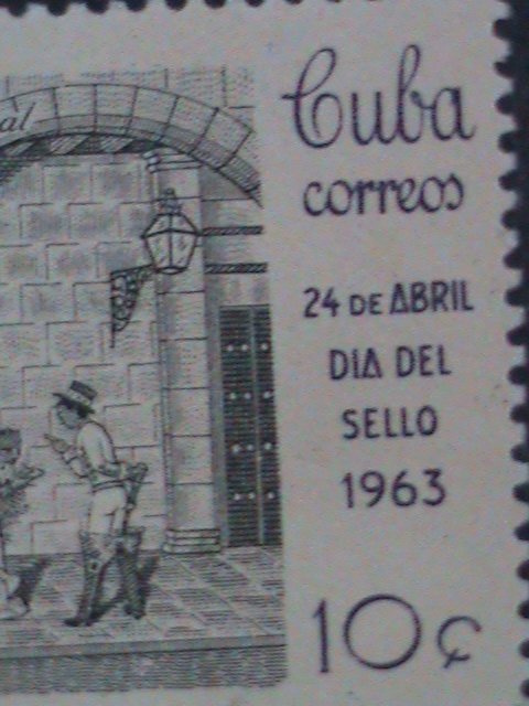 ​CUBA-1963-SC#786  STAMP DAY- KEY STAMP-USED VERY FINE WE SHIP TO WORLDWIDE