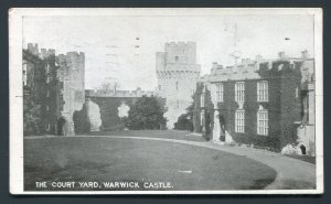 1948 Warwick Castle Postcard - Dover, Kent England to Grand Rapids, Michigan USA