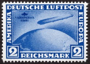 1930, Germany, Graf Zeppelin, MNH, REPRINT, Sc C38