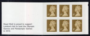 Great Britain MH301a Booklet MNH VF