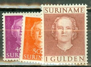 FF: Surinam 243-252 mint CV $42.35; scan shows only a few