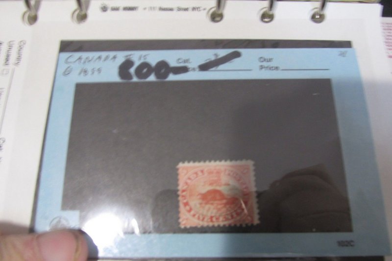 Canada  Scott  #15  Scott  value $35