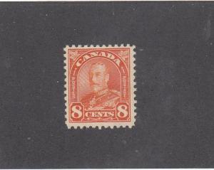 CANADA # 172 VF-MH 8cts KGV LEAF ISSUE (Some paper adhesive) CAT VALUE $12+
