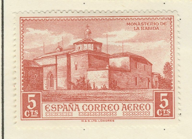 1930 A5P61F108 Spain Air Post Stamp 5cmh*-