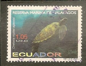 Ecuador Scott 1671b   Turtle   Used