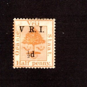 Orange River #44a Mint -No Period After 'V'- *Minor Fault* ~jm-3371