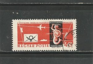 #1389 Warsaw Mermaid, Letter and Sea, Air and Land Transport