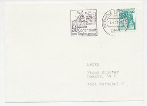 Card / Postmark Germany 1978 Windmill