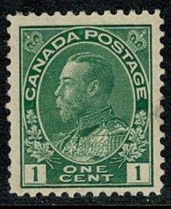 Canada #104 MNH 1c king tiny thin