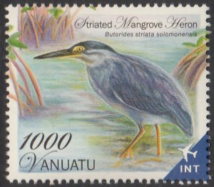 Vanuatu 2012 MNH Sc #1036 1000v Striated mangrove heron