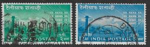 India  Scott 246-247  Used  Complete