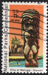 SC#C84 11¢ National Parks: City of Refuge, Hawaii Single (1972) Used