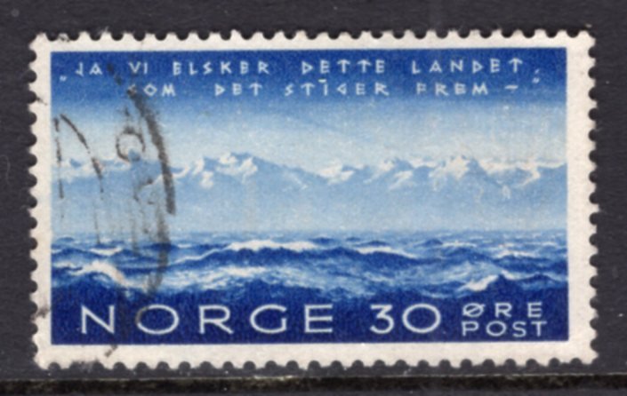 Norway 250 Used VF