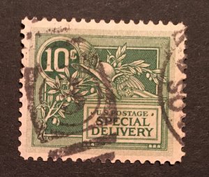 E7 Special Delivery,Helmut of Mercury, circ. single,Vic's Stamp Stash