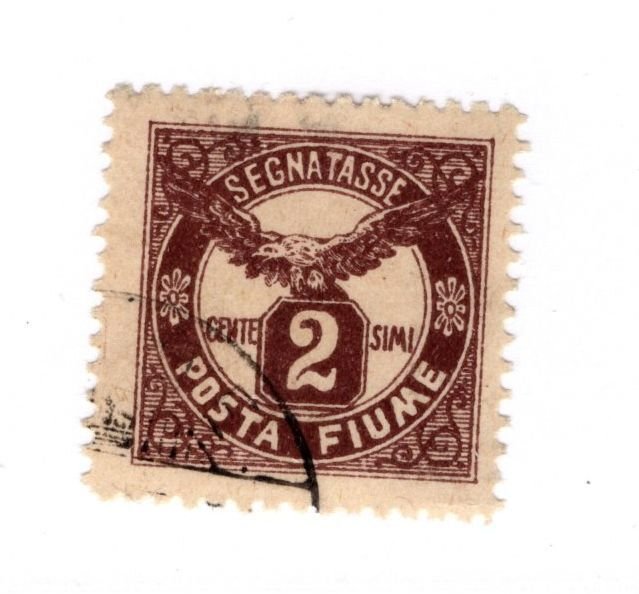 Fiume #J13 - Used - CAT VALUE $2.40