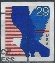 US 2598 (used) 29¢ eagle, s/a (1994)