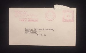C) 1948. SOUTH AFRICA. AIRMAIL ENVELOPE SENT TO USA. 2ND CHOICE