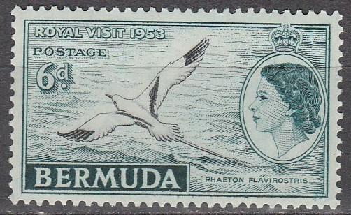 Bermuda #163 F-VF Unused  (S181)