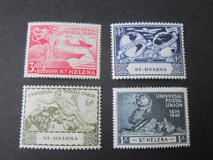 St Helena 1949 Sc 132-5 UPU set MH