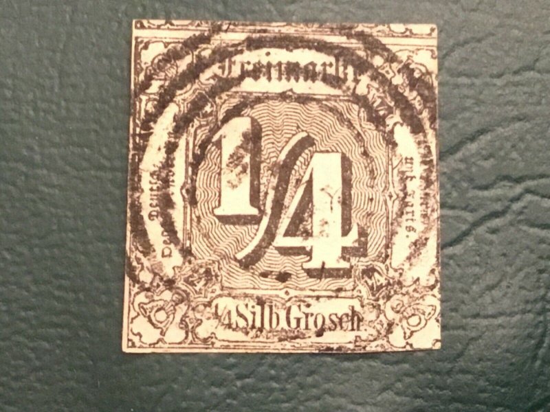 ICOLLECTZONE German Thurn and Taxis 15 F/VF used