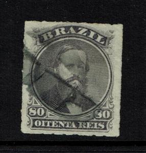 Brazil SC# 64, Used, minor top thin - S63