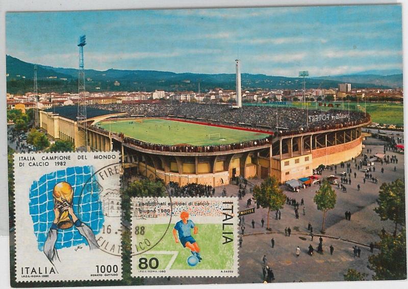 54410 - FOOTBALL - ITALY -  POSTAL HISTORY:  POSTCARD 1988