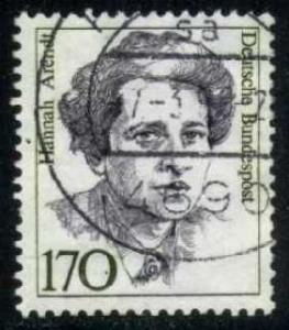 Germany #1489 Hannah Arendt, used (1.10)