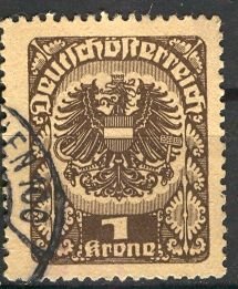 Austria; 1920: Sc. # 239: O/Used Single Stamp