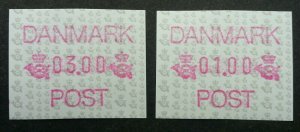 Denmark 1990 ATM (Frama Label stamp MNH