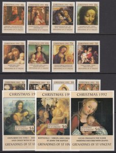 St Vincent Grenadines 929-43 mnh