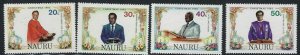 Nauru 260-63 MNH 1982 Christmas (fe6370)