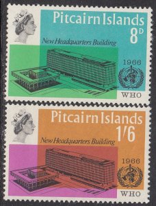 Pitcairn Islands 62-63 MH CV $7.25